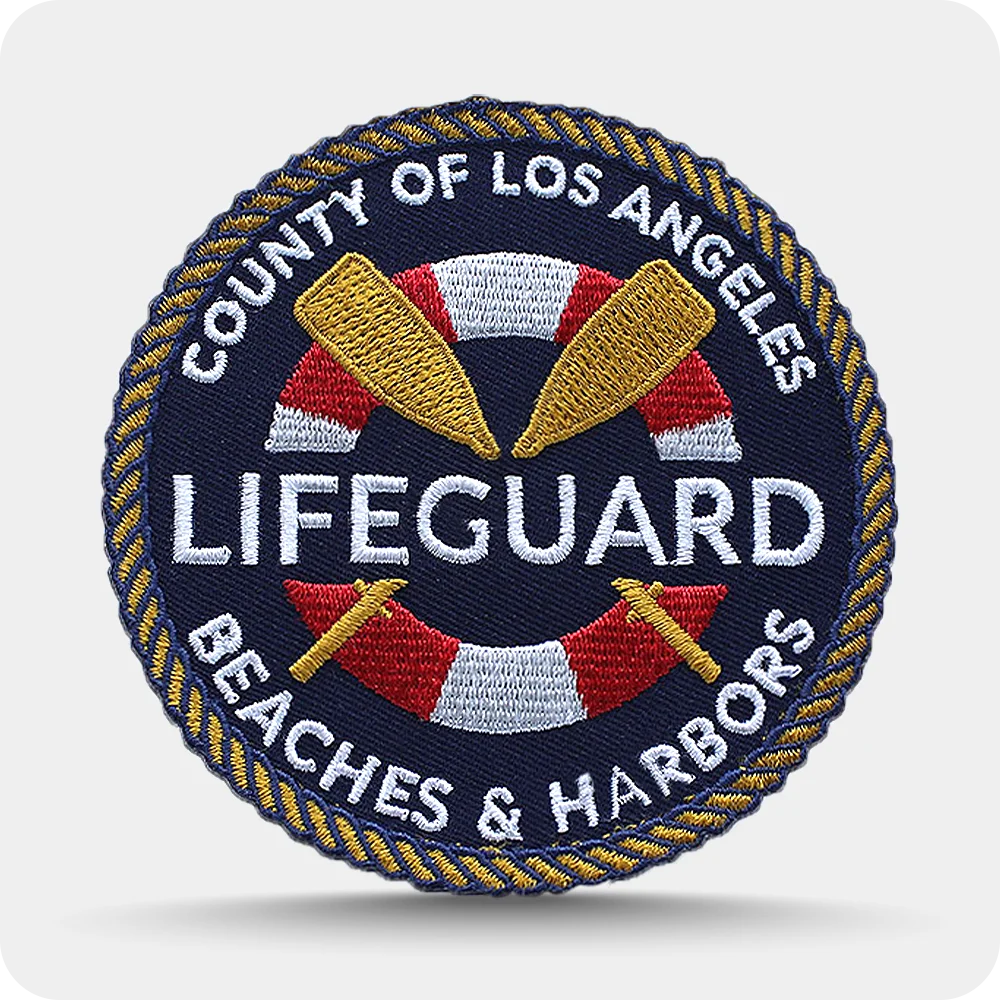 Security department embroidered patch