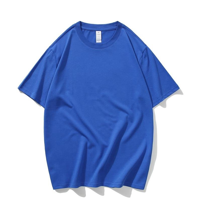 Premium 40S 2-Ply 100% Cotton Basic Crew Neck Adult T-Shirt – Heavyweight 210 GSM OEM Factory Supply