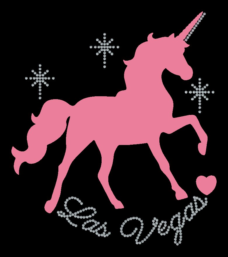 Luxury Pink Unicorn Rhinestone T-Shirt – Custom Glitter Graphic Cotton Tee for Girls & Women | OEM Factory Direct